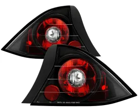 Spyder Auto 2-Door Altezza Black Tail Lights for Honda Civic 2001-2003