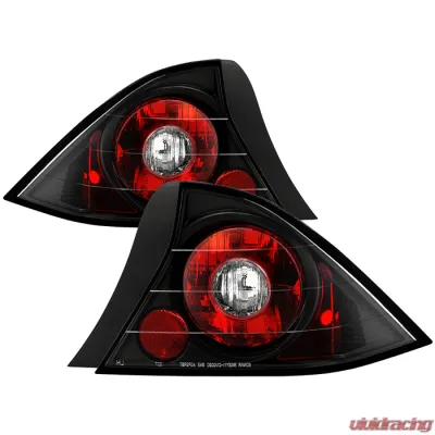 Spyder Auto 2-Door Altezza Black Tail Lights for Honda Civic 2001-2003 - ALT-YD-HC01-2D-BK