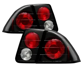 Spyder Auto 4-Door Altezza Black Tail Lights for Honda Civic 2001-2005