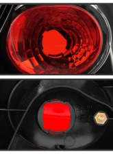 Spyder Auto Hatchback 3-Door Altezza Black Tail Lights for Honda Civic Si 2003-2005                                     - ALT-YD-HC03-3D-BK - Image 4