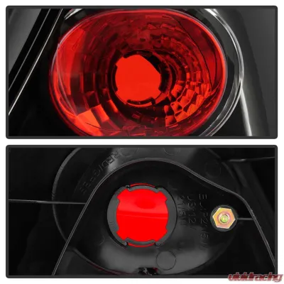 Spyder Auto Hatchback 3-Door Altezza Black Tail Lights for Honda Civic Si 2003-2005 - ALT-YD-HC03-3D-BK