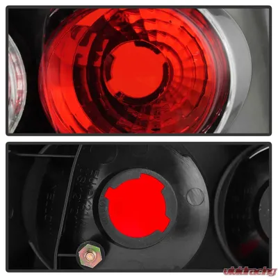 Spyder Auto Hatchback 3-Door Altezza Black Tail Lights for Honda Civic Si 2003-2005 - ALT-YD-HC03-3D-BK