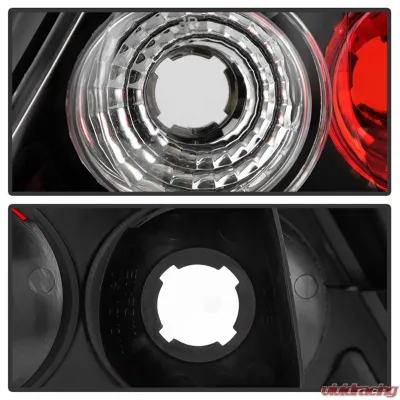 Spyder Auto Hatchback 3-Door Altezza Black Tail Lights for Honda Civic Si 2003-2005 - ALT-YD-HC03-3D-BK