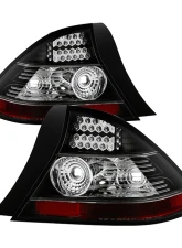 Spyder Auto Black LED Taillights for Honda Civic 2-Door 2004-2005 ALT-YD-HC04-2D                                     - ALT-YD-HC04-2D-LED-BK - Image 9
