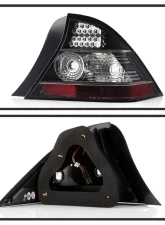 Spyder Auto Black LED Taillights for Honda Civic 2-Door 2004-2005 ALT-YD-HC04-2D                                     - ALT-YD-HC04-2D-LED-BK - Image 2