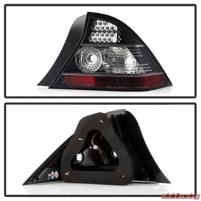 Spyder Auto Black LED Taillights for Honda Civic 2-Door 2004-2005 ALT-YD-HC04-2D - ALT-YD-HC04-2D-LED-BK