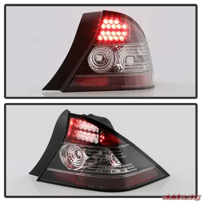 Spyder Auto Black LED Taillights for Honda Civic 2-Door 2004-2005 ALT-YD-HC04-2D - ALT-YD-HC04-2D-LED-BK