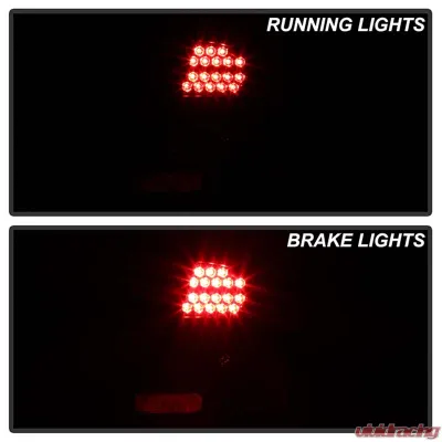 Spyder Auto Black LED Taillights for Honda Civic 2-Door 2004-2005 ALT-YD-HC04-2D - ALT-YD-HC04-2D-LED-BK