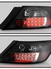 Spyder Auto 2-Door Black LED Tail Lights for Honda Civic 2006-2010 ALT-YD-HC06-2D                                     - ALT-YD-HC06-2D-LED-BK - Image 9