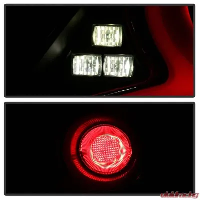 Spyder Auto LED Tail Lights for 2016-2019 Honda Civic 4 Door Black Light Bar - ALT-YD-HC164D-LB-BK