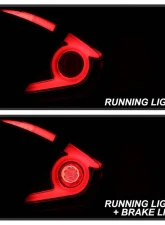 Spyder Auto LED Tail Lights Black Smoke for 2016-2019 Honda Civic 4 Door                                     - ALT-YD-HC164D-LB-BSM - Image 9