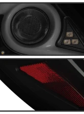 Spyder Auto LED Tail Lights Black Smoke for 2016-2019 Honda Civic 4 Door                                     - ALT-YD-HC164D-LB-BSM - Image 4