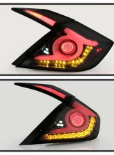 Spyder Auto LED Tail Lights Black Smoke for 2016-2019 Honda Civic 4 Door                                     - ALT-YD-HC164D-LB-BSM - Image 8