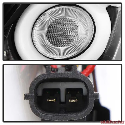Spyder Auto Black Chrome LED Taillights for 2016-2019 Honda Civic 5 Door Hatchback - ALT-YD-HC16HB-BC