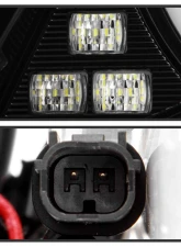 Spyder Auto Black Chrome LED Taillights for 2016-2019 Honda Civic 5 Door Hatchback                                     - ALT-YD-HC16HB-BC - Image 5