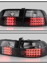 Spyder Auto 3-Door LED Black Tail Lights for Honda Civic 1992-1995 ALT-YD-HC92-3D-LED-BK                                     - ALT-YD-HC92-3D-LED-BK - Image 11