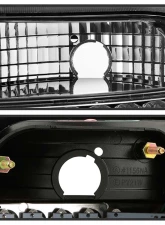 Spyder Auto 3-Door LED Black Tail Lights for Honda Civic 1992-1995 ALT-YD-HC92-3D-LED-BK                                     - ALT-YD-HC92-3D-LED-BK - Image 4