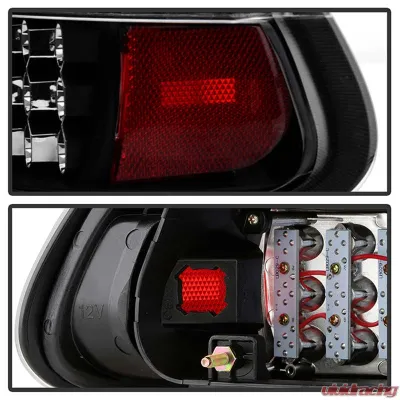 Spyder Auto 3-Door LED Black Tail Lights for Honda Civic 1992-1995 ALT-YD-HC92-3D-LED-BK - ALT-YD-HC92-3D-LED-BK