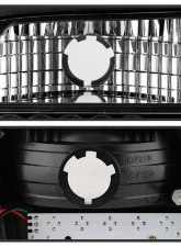 Spyder Auto 3-Door LED Black Tail Lights for Honda Civic 1992-1995 ALT-YD-HC92-3D-LED-BK                                     - ALT-YD-HC92-3D-LED-BK - Image 6