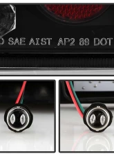 Spyder Auto 3-Door LED Black Tail Lights for Honda Civic 1992-1995 ALT-YD-HC92-3D-LED-BK                                     - ALT-YD-HC92-3D-LED-BK - Image 7