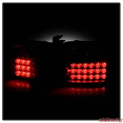 Spyder Auto 3-Door LED Black Tail Lights for Honda Civic 1992-1995 ALT-YD-HC92-3D-LED-BK - ALT-YD-HC92-3D-LED-BK