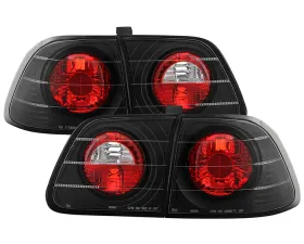 Spyder Auto 4-Door Altezza Black Tail Lights for Honda Civic 1999-2000