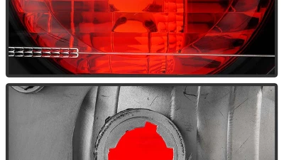 Spyder Auto 4-Door Altezza Black Tail Lights for Honda Civic 1999-2000                                     - ALT-YD-HC99-4D-BK - Image 5