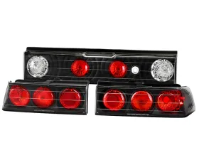 Spyder Auto Altezza Black Tail Lights for Honda CRX 1988-1991, Durable Design