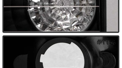 Spyder Auto Altezza Black Tail Lights for Honda CRX 1988-1991, Durable Design                                     - ALT-YD-HCRX88-BK - Image 5