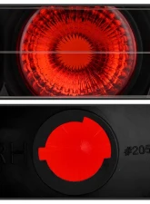Spyder Auto Altezza Black Tail Lights for Honda CRX 1988-1991, Durable Design                                     - ALT-YD-HCRX88-BK - Image 6