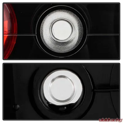 Spyder Auto Altezza Black Tail Lights for Honda CRX 1988-1991, Durable Design - ALT-YD-HCRX88-BK