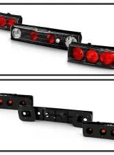 Spyder Auto Altezza Black Tail Lights for Honda CRX 1988-1991, Durable Design                                     - ALT-YD-HCRX88-BK - Image 8