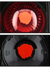 Spyder Auto Altezza Black Tail Lights for Hummer H2 2001-2005, Durable Design                                     - ALT-YD-HH2-BK - Image 3