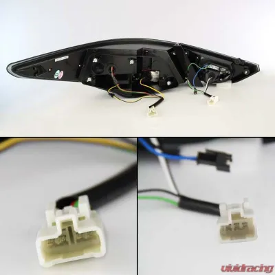 Spyder Auto Black LED Light Bar Taillights for Hyundai Sonata 2011-2013 - ALT-YD-HYSON11-LED-BK