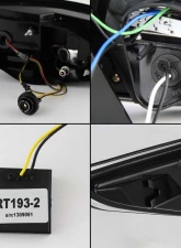 Spyder Auto Black LED Light Bar Taillights for Hyundai Sonata 2011-2013                                     - ALT-YD-HYSON11-LED-BK - Image 3