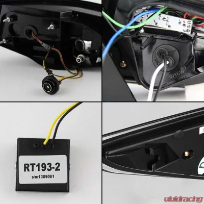 Spyder Auto Black LED Light Bar Taillights for Hyundai Sonata 2011-2013 - ALT-YD-HYSON11-LED-BK
