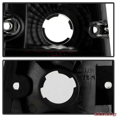 Spyder Auto Black Euro Style Taillights for Isuzu Rodeo 1991-1997, Isuzu Amigo 1989-1994 - ALT-YD-IR91-BK
