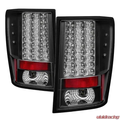 Spyder Auto Black LED Taillights for Jeep Grand Cherokee 2007-2010 - ALT-YD-JGC07-LED-BK