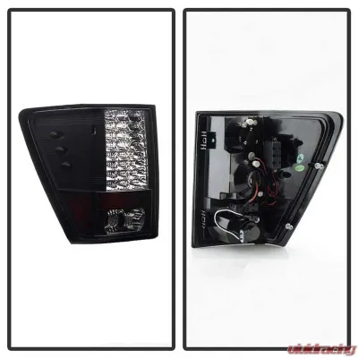 Spyder Auto Black LED Taillights for Jeep Grand Cherokee 2007-2010 - ALT-YD-JGC07-LED-BK