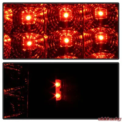 Spyder Auto Black LED Taillights for Jeep Grand Cherokee 2007-2010 - ALT-YD-JGC07-LED-BK