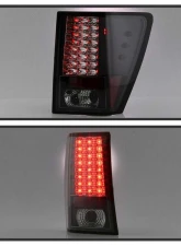 Spyder Auto Black LED Taillights for Jeep Grand Cherokee 2007-2010                                     - ALT-YD-JGC07-LED-BK - Image 8