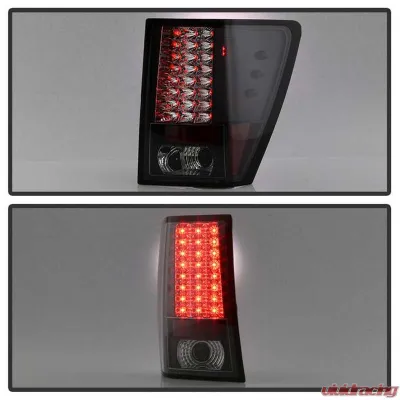 Spyder Auto Black LED Taillights for Jeep Grand Cherokee 2007-2010 - ALT-YD-JGC07-LED-BK