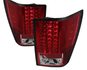 Spyder Auto Red Clear LED Taillights for Jeep Grand Cherokee 2007-2010