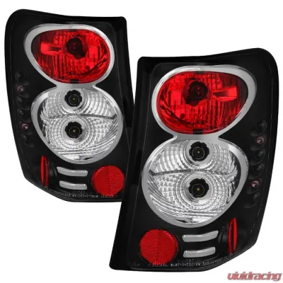 Spyder Auto Altezza Black Tail Lights for Jeep Grand Cherokee 1999-2004 - ALT-YD-JGC99-BK
