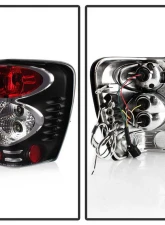 Spyder Auto Altezza Black Tail Lights for Jeep Grand Cherokee 1999-2004                                     - ALT-YD-JGC99-BK - Image 2