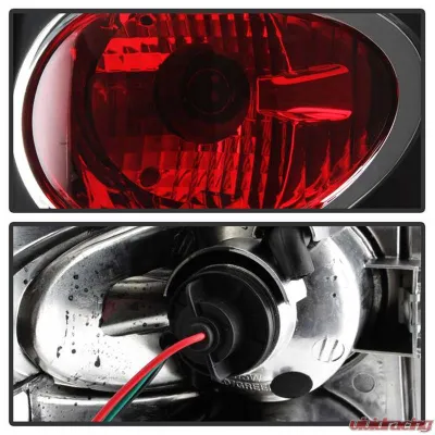 Spyder Auto Altezza Black Tail Lights for Jeep Grand Cherokee 1999-2004 - ALT-YD-JGC99-BK
