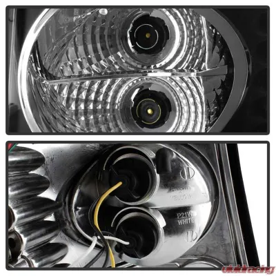 Spyder Auto Altezza Black Tail Lights for Jeep Grand Cherokee 1999-2004 - ALT-YD-JGC99-BK