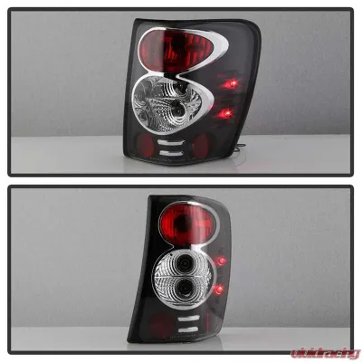 Spyder Auto Altezza Black Tail Lights for Jeep Grand Cherokee 1999-2004 - ALT-YD-JGC99-BK
