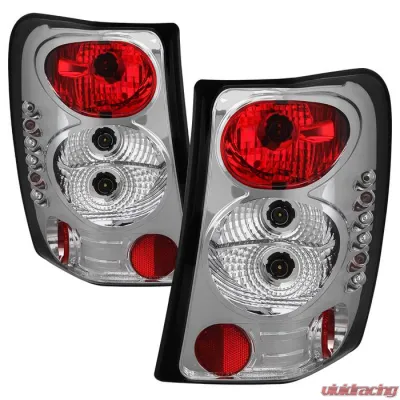 Spyder Auto Altezza Chrome Tail Lights for Jeep Grand Cherokee 1999-2004 - ALT-YD-JGC99-C