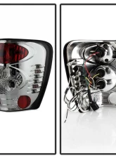 Spyder Auto Altezza Chrome Tail Lights for Jeep Grand Cherokee 1999-2004                                     - ALT-YD-JGC99-C - Image 2